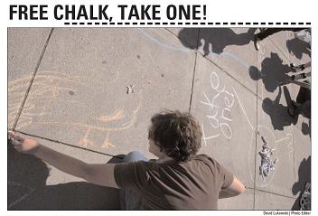 Image of side walk chalk