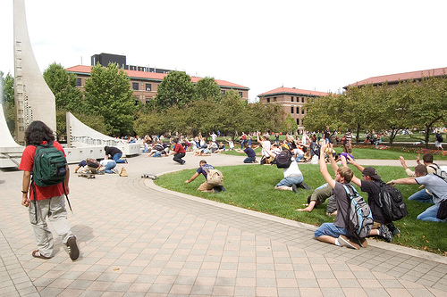 Picture of flash mob