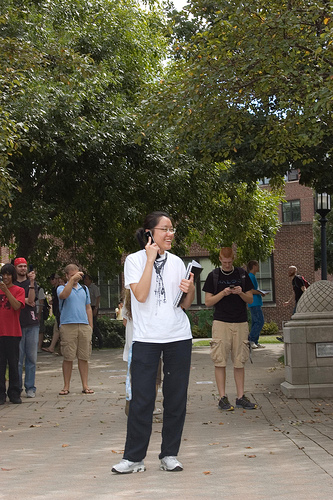 Picture of flash mob